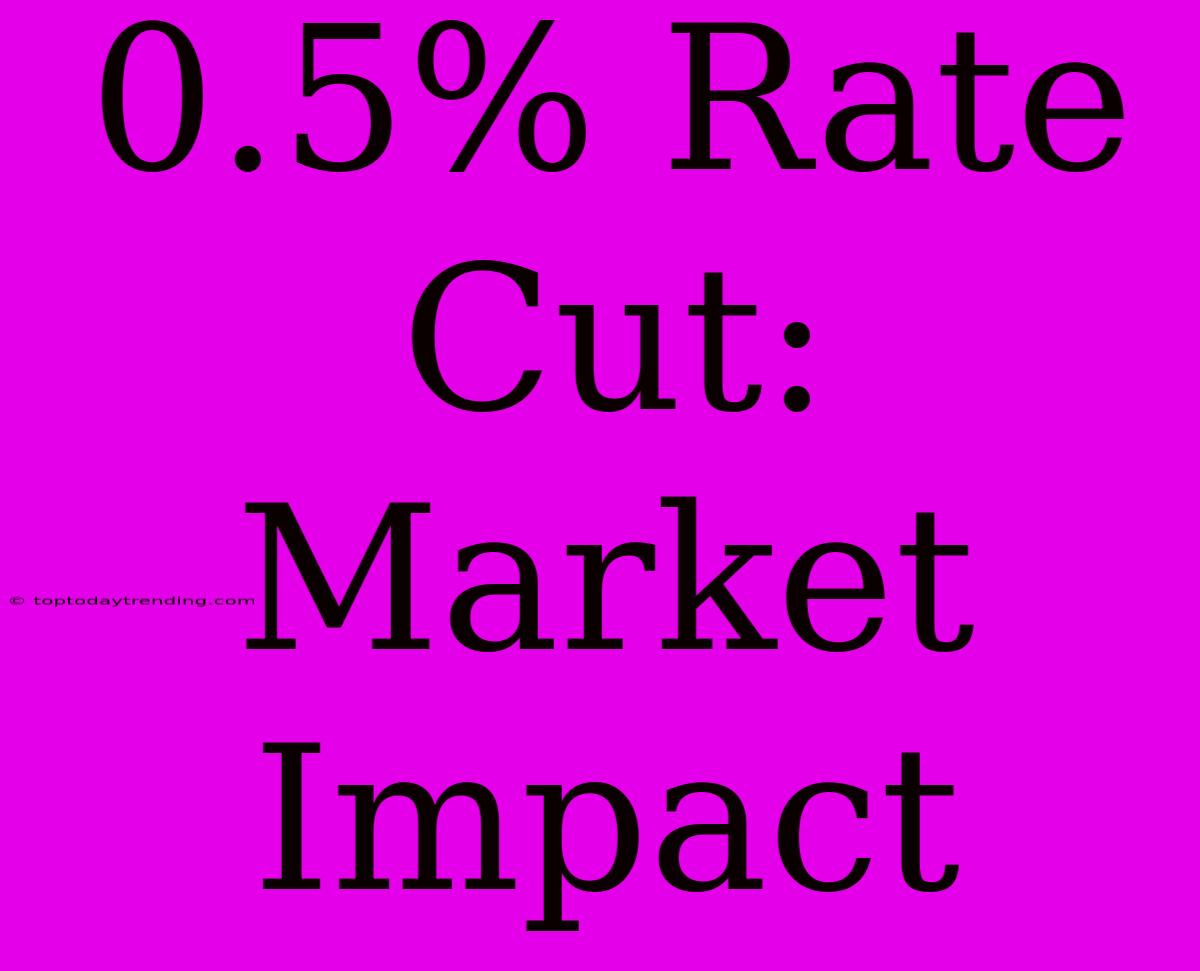 0.5% Rate Cut: Market Impact