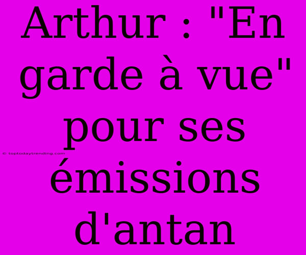 Arthur : 