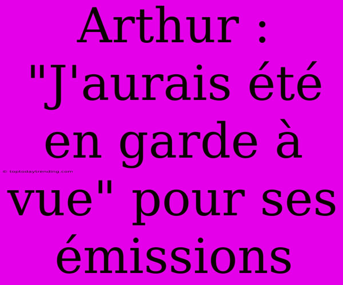 Arthur : 