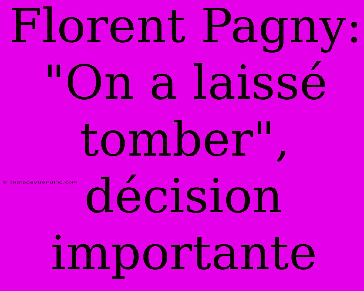 Florent Pagny: 