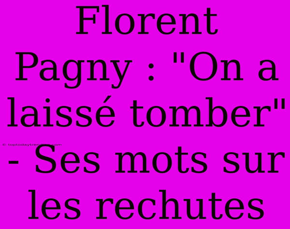 Florent Pagny : 