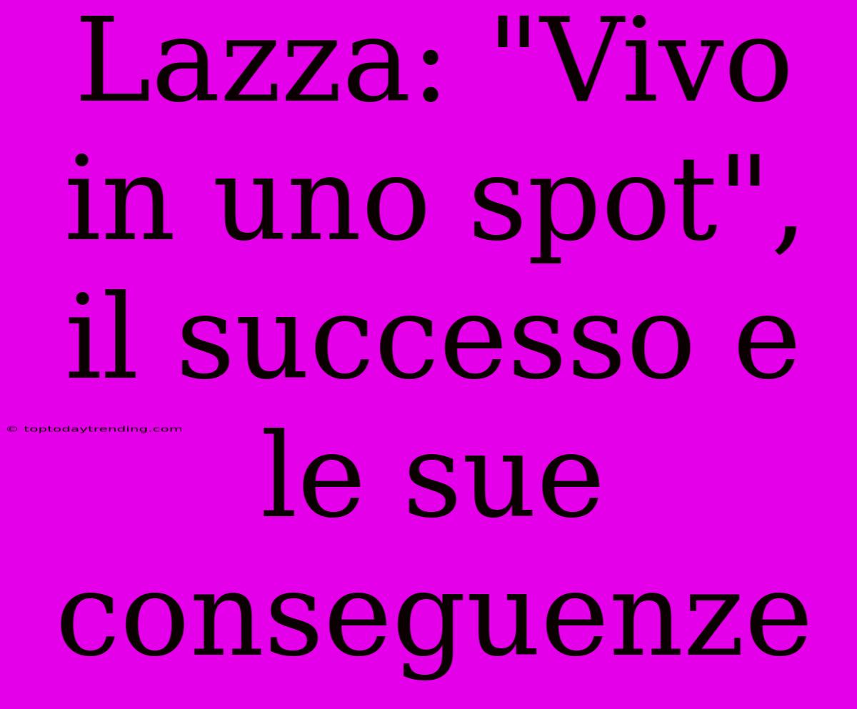 Lazza: 