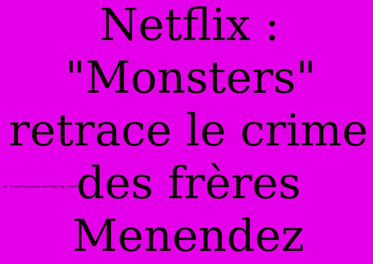 Netflix : 