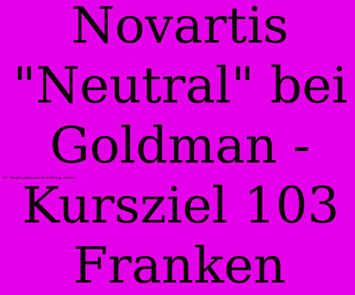 Novartis 