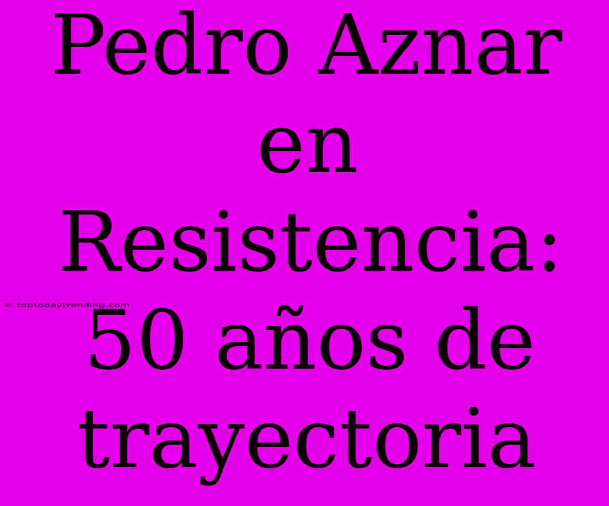 Pedro Aznar En Resistencia: 50 Años De Trayectoria