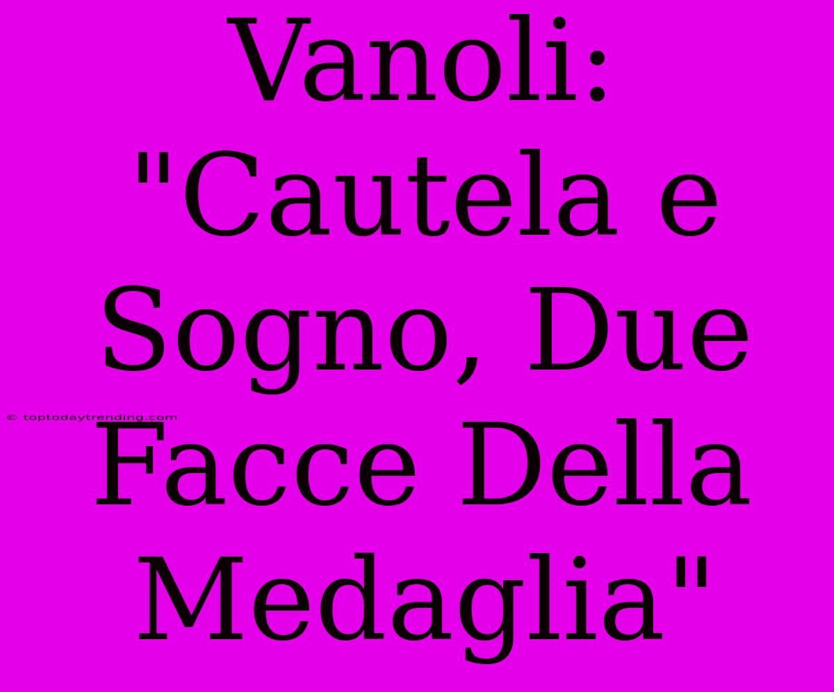 Vanoli: 