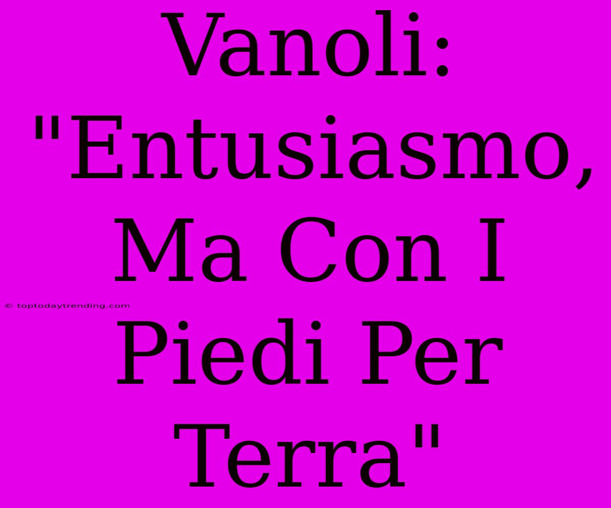 Vanoli: 