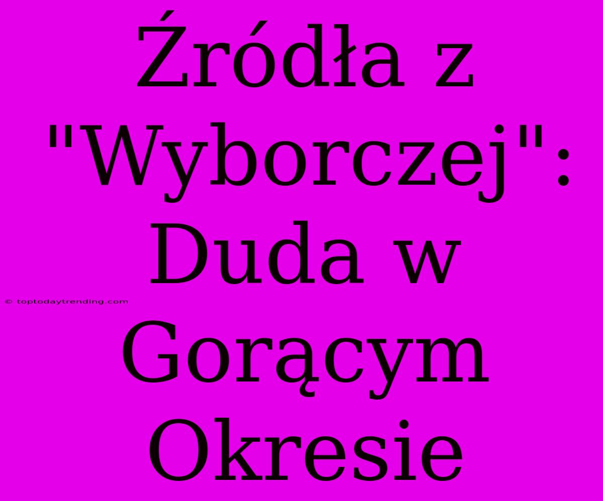 Źródła Z 